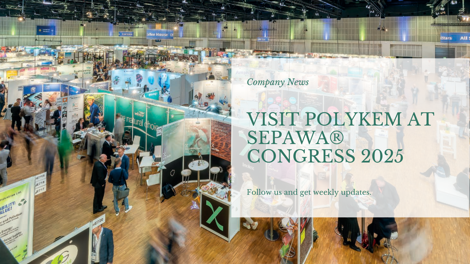 Visitez Polykem Booth au Sepawa® Congress 2025 à Berlin!