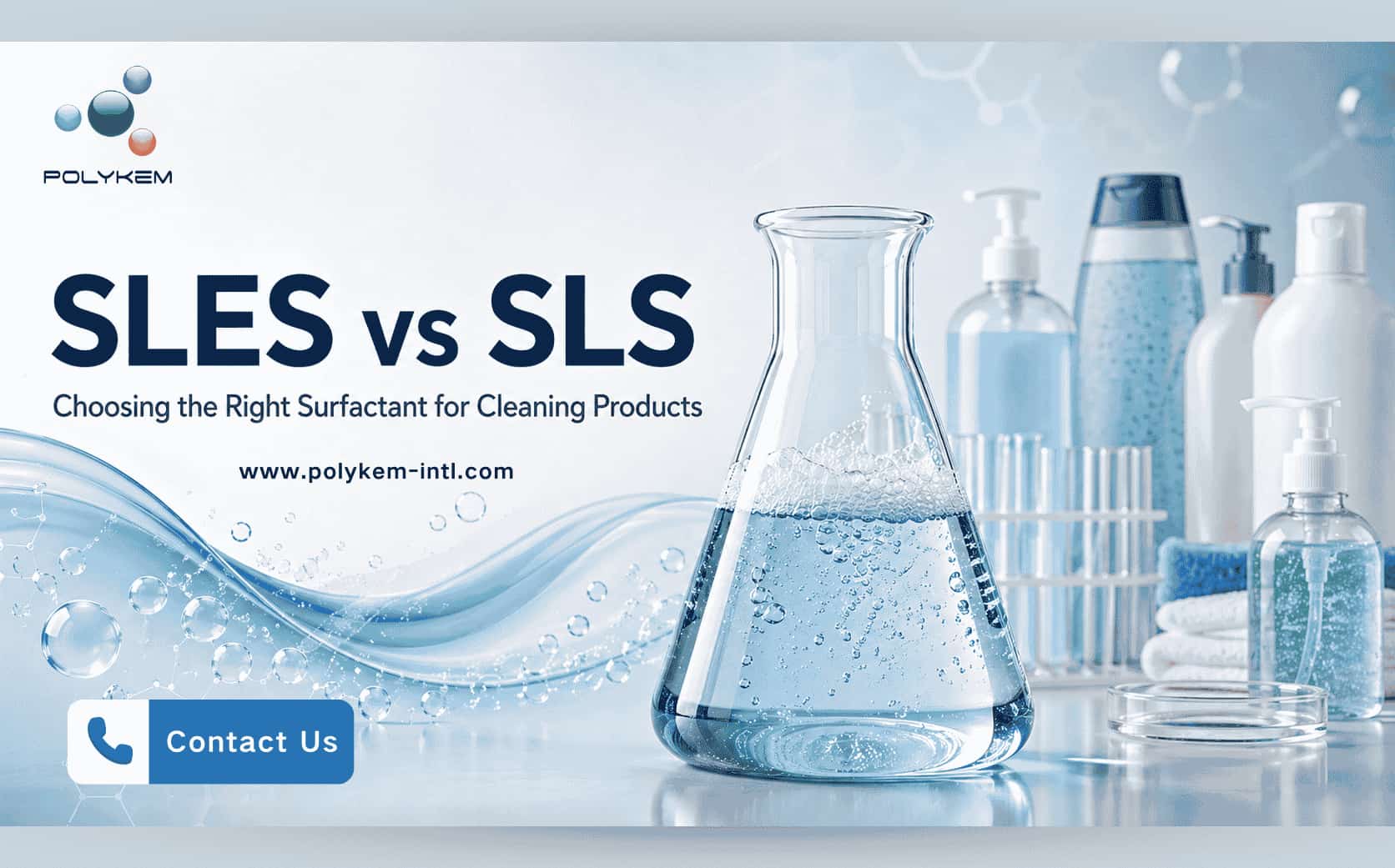 SLES vs SLS : principales différences, applications et guide de sélection
