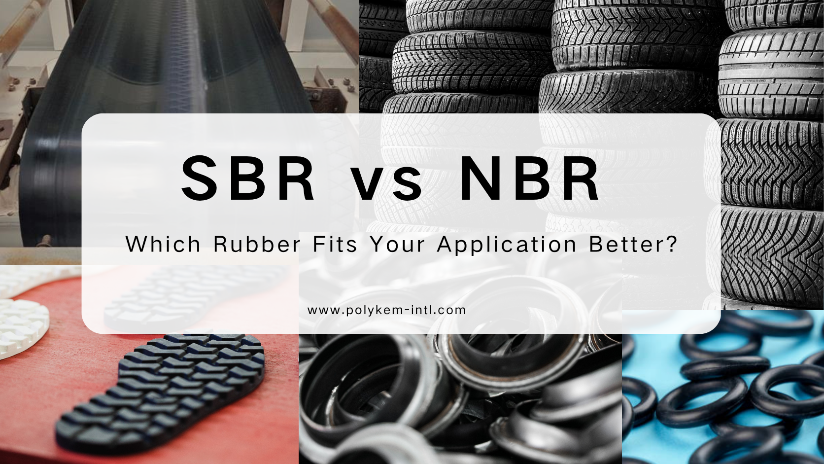 SBR vs NBR : quel caoutchouc convient le mieux à votre application ?