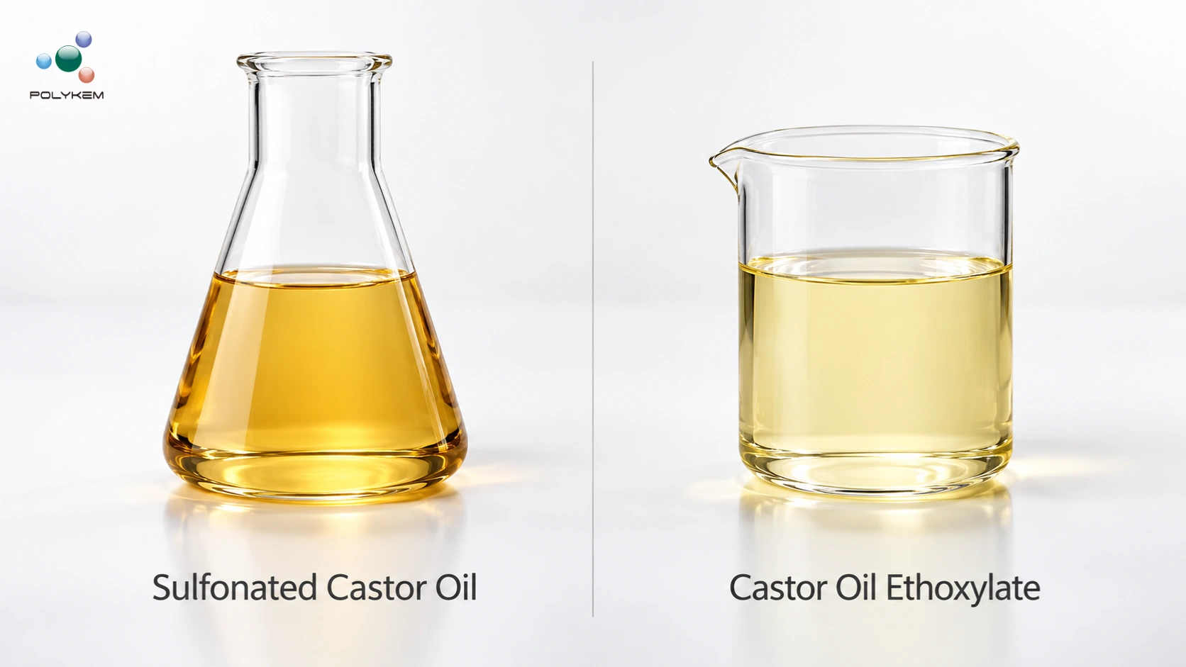Huile de ricin sulfonée vs huile de ricin éthoxylate : que doivent savoir les acheteurs ?
